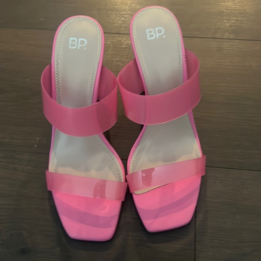 BP Pink Slide Heels